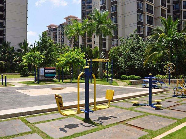 桂林彰泰集團(tuán)彰泰城市1號(hào)樓盤(pán)健身路徑器材